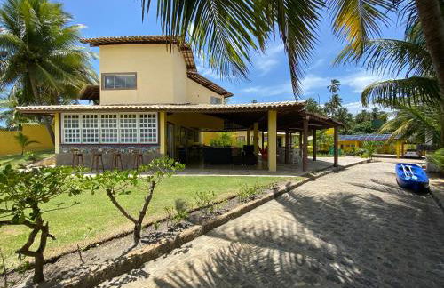 Casa à Beira Mar, piscina e 4 suítes na praia de Ipioca-Maceió-AL - Vila Ipioca - Foto 69