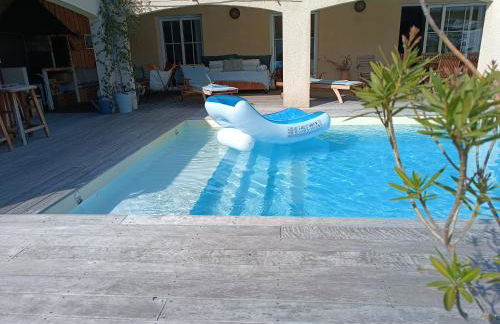 Cosy&Charme piscine chauffée Bassin d'Arcachon - Foto 7