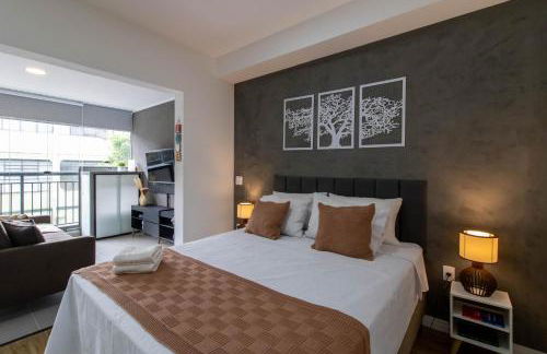 Smart Studio Garden 05205-7km GRU,Vaga,Piscina - Foto 8