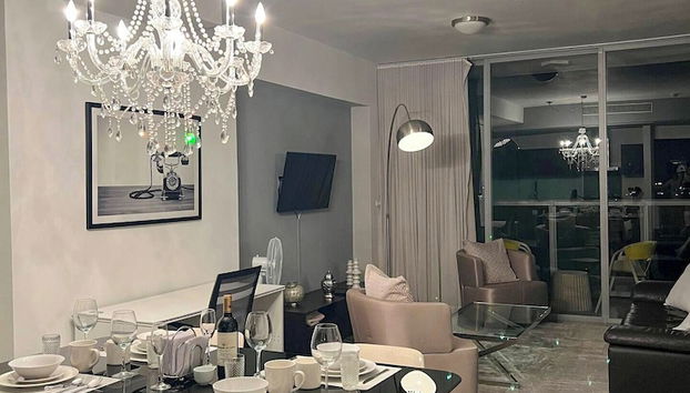 Lujosa Suite Piso 53 - Yoo Panamá 53K - Foto 4, Sala de estar