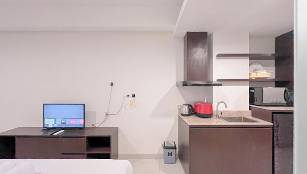 Compact And Nice Studio (No Kitchen) Apartment Skales Residence Nusa Dua Bali - Foto 2, Habitación