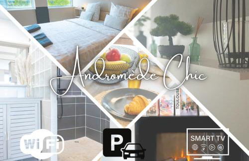 Andromède Chic T2 - Parking - Proche Airbus et aéroport - Foto 1