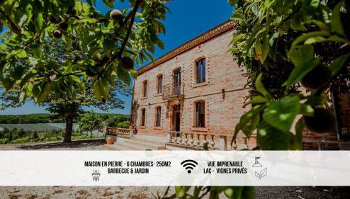 Maison de caractère, vue sur lac privé et vignes - Foto 1