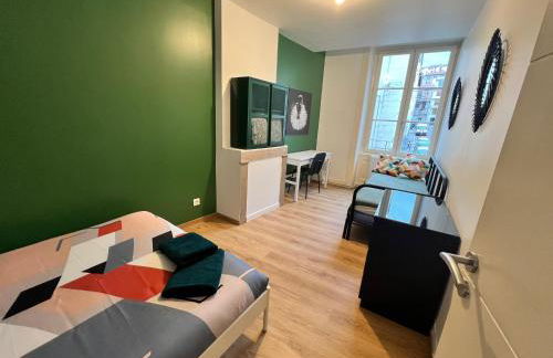 24 CHIC & COSY GRAND APPART 88m2 PARKING GRATUIT HYPERCENTRE NETFLIX - Foto 5