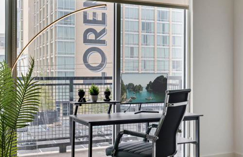 City View 1BR I Gym I Free Parking I Workspace - Foto 4