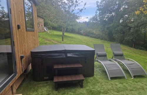 Cabane des Catalpas, jacuzzi privatif en pleine nature - Foto 11