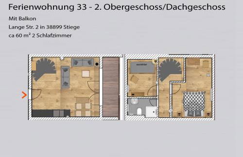 Auszeit-im-Harz Haus 5 Wohnung 33 - Foto 5