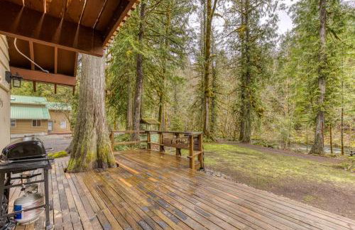 Thompson Cabin - Charming Salmon Riverfront A-Frame Oasis w/ fireplace - Foto 60