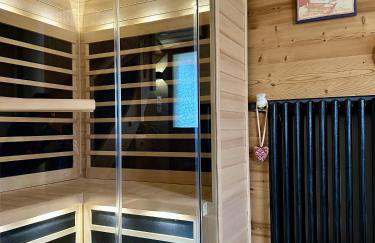 L'Orpin Givré - Chalet Caucalide avec grande terrasse, cheminée et sauna - Foto 8