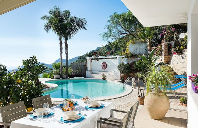 Villa With Panoramic Sea View Pool Near Taormina - Foto 28