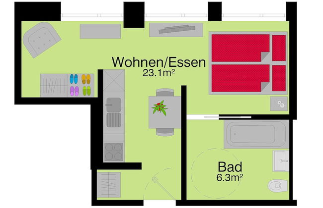 ZH Badenerstrasse I - Hitrental Apartment - Photo 10