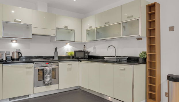 One Bed Serviced Apt in Farringdon - Foto 5, Cocina privada