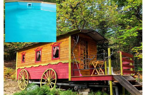 La roulotte rose rouge - Foto 1