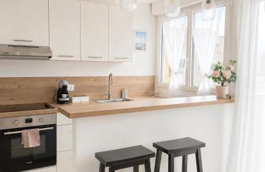 Studio lumineux VUE MER - NEUF entre Monaco-Menton - WIFI - Foto 6