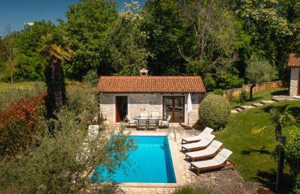 Rustic Villa Cehici with pool in Sveti Lovrec - Foto 9