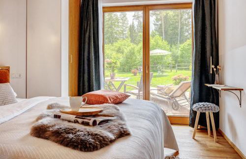 Landhaus Trinis - Kleine Kaffee Tee Theke mit Kühlschrank - Parkplatz - Foto 11