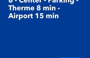 Luxury Penthouse for 8 - Center - Parking - Therme 8 min - Airport 15 min - Foto 22