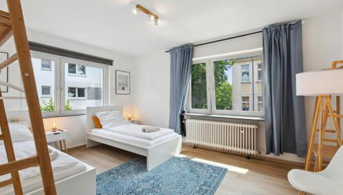 Große 80qm 3 Zimmer Wohnung, nahe Messe & Klinikum, 2x 55" Smart TV, Netflix, Keyless - Foto 5