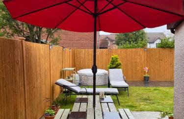 Ensuite room with micro, fridge, washer drier - Foto 17