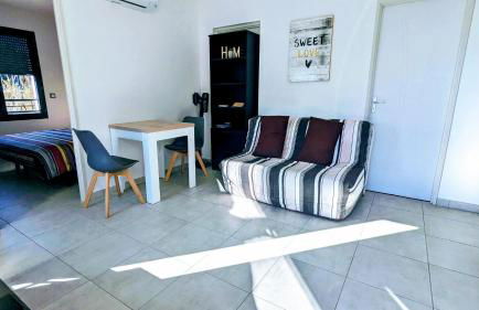 Haut de villa 2P, jardin, clim, prise VL Electrique - Foto 9