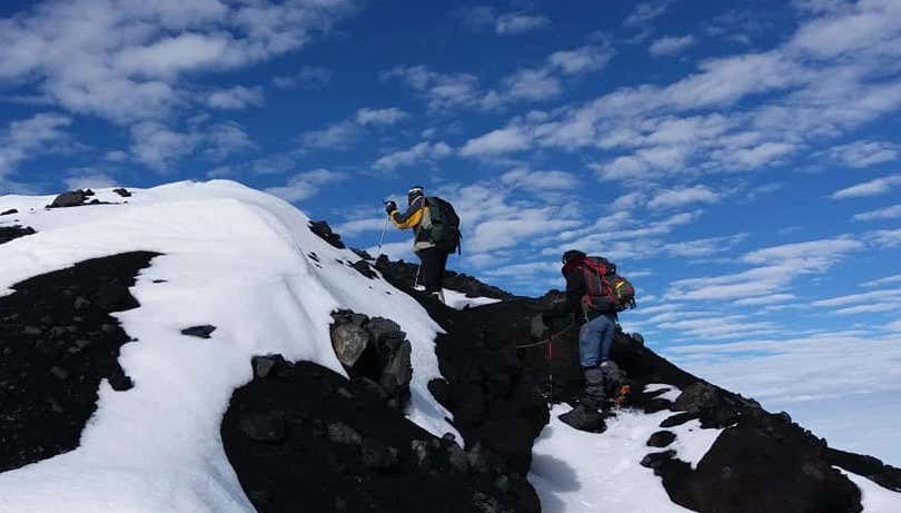 Sulla cima del Tungurahua