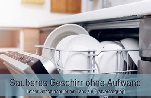 Ferienhaus Höckelheim - Savanna Lodge - barrierefrei - 3 Schlafzimmer-bis 6 Gäste - nahe Göttingen - 100 qm - Babies reisen gratis - Terrasse, Garten & Grill - vollausgestattete Küche mit Spülmaschine - Klimaanlage, Fußbodenheizung & Raffstores - Photo 8