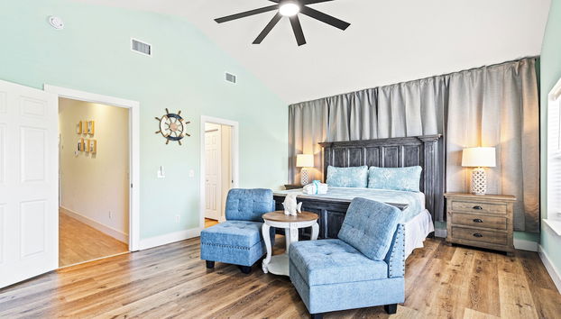 Beach House Spacious 4BR Retreat With Gulf Views & Observation Deck! - Foto 3, Habitación