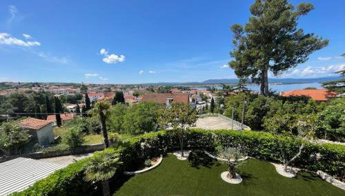 Apartment Olive Malinska - Panoramic Sea View - Foto 2, Garden, Garden view