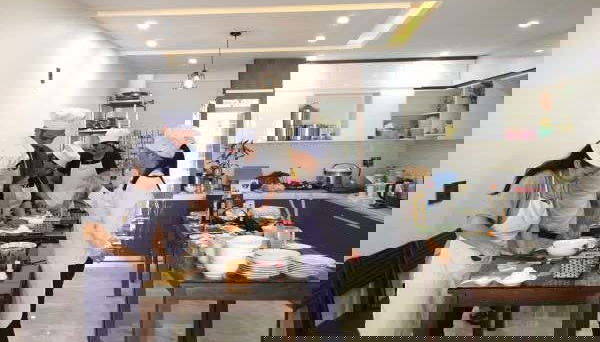 Aprendiendo algunas recetas vietnamitas