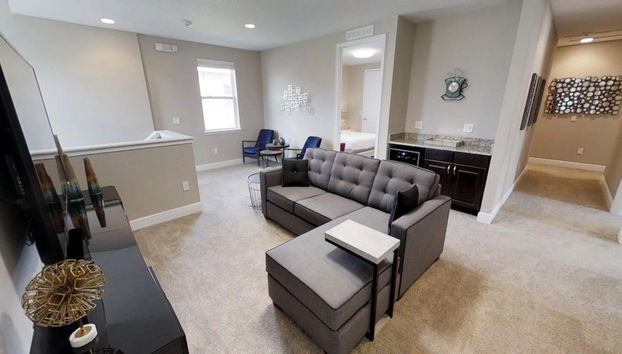 Zona de estar del vestíbulo