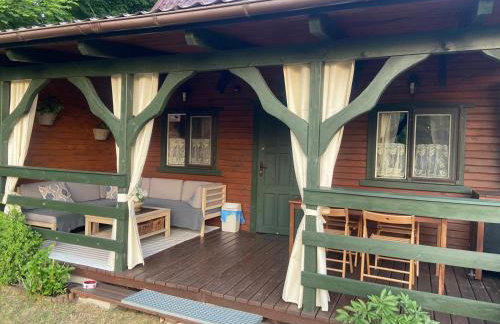 Uroczy drewniany domek w Charzykowach - Foto 21