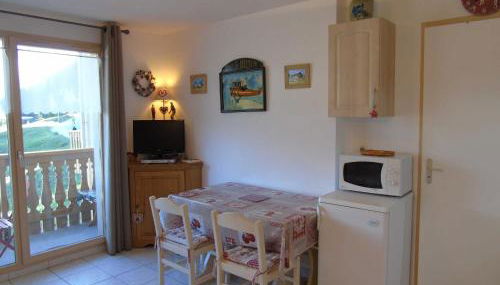 Studio + cabine à Valfréjus - 4 pers, balcon, proche remontées et commerces, draps inclus - FR-1-561-7 - Foto 2