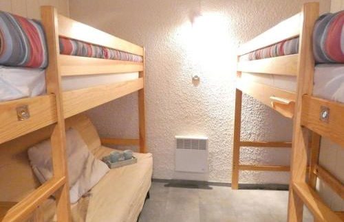 Studio cabine 6 pers. avec balcon exposition Sud, salon avec LCD et DVD, cuisine équipée, casier à ski - FR-1-457-196 - Photo 12