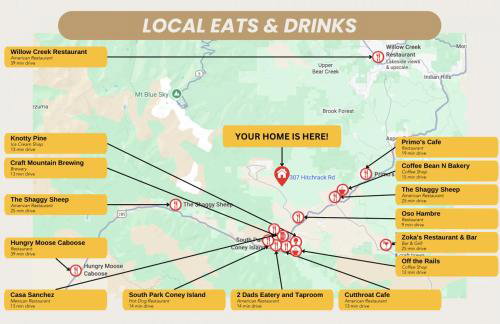 Cozy Wolfcamp Chalet with Hot Tub, Views with Fast Wifi - Foto 37