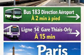 F2 cosy près Aéroport Orly et PARIS - Foto 7