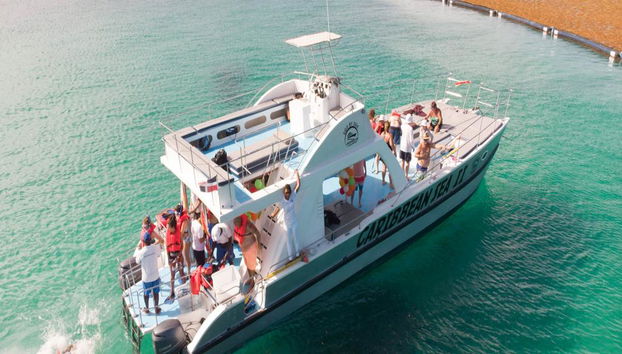 Paseo en el catamarán Caribbean Sea con visita a la laguna - Tour de medio día - Foto 5