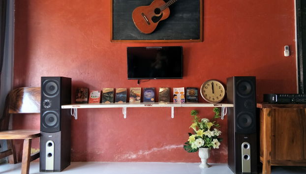 Zona de estar del vestíbulo