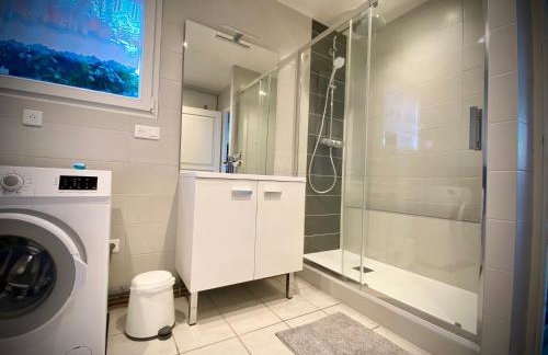 Villa 200m2 avec PISCINE chauffée & SPA & sauna & kota-grill - Foto 19