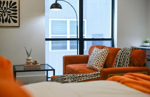 LUX Studio King Bed Free Parking PITT CMU - Foto 21