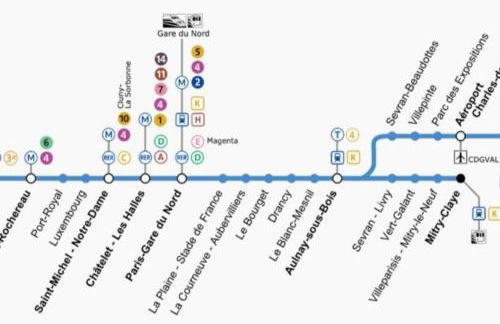 Cosy carré Haussmann, stade de franc, C D G, Paris - Foto 25