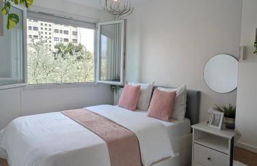 Entire 60m2 apartment - Close to Paris - Parking - Kitchen - 2min RERB - Olympic'24 - Foto 32