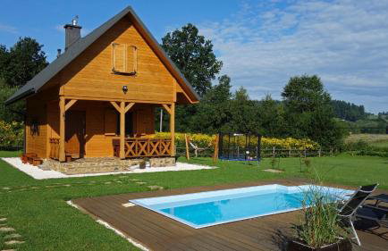 Domek Skowronek z basenem - Foto 8