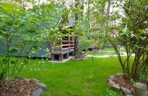 Ośrodek Wypoczynkowy Puszczyk Wolnostojące Domki Sosnowe z zadaszonym tarasem - Foto 11