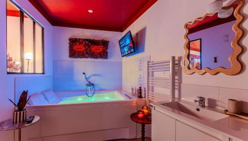 L'Écrin Rouge Escapade Romantique et Balnéo Privé - Foto 2, heating