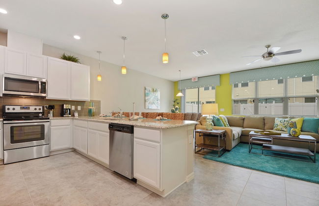 Family Friendly 4beds Close to Disney Compass Bay Resort Orlando 5102 - Foto 16