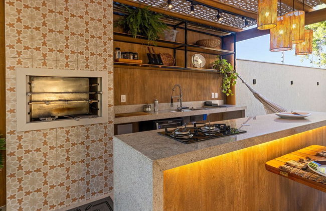 Bz15 Casa 200 metros da praia 4 suítes - Foto 15