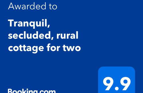 Tranquil, secluded, rural cottage for two - Photo 2