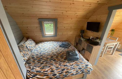 Pine Lodge Posh Glamping With Wood Fired Hot Tub & Big Lincolnshire Skies - Foto 19