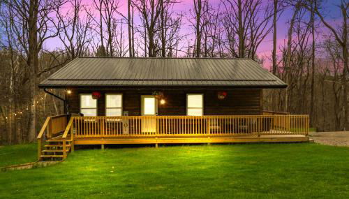 Cabin with King Bed , XBOX, HotTub, Games, Firepit , Stargazing Dome - Photo 3