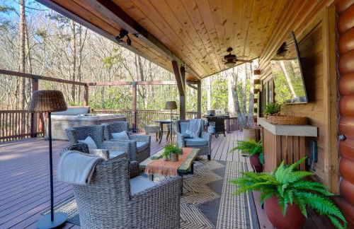 Hot Tub and Fire Pit Fall Family Retreat in Murphy! - Foto 26